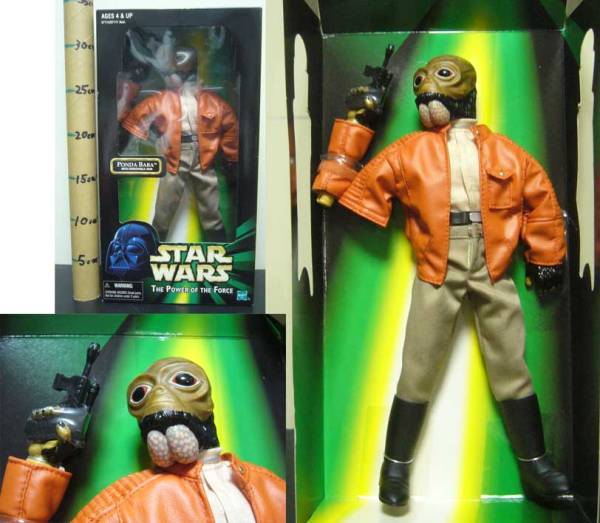 スターウォーズ12インチ/エピソード1/ポンダ・ババ/1999年★新品拍卖