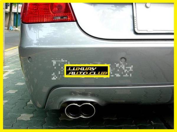 BMW 3 5 6 7 E36E46E38E39E90 M3M5 マフラーチップ カッター 外装カスタム トリム カバ-高品質 専用設計拍卖