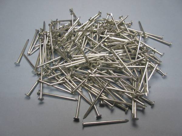 50mm/ユニクロメッキ/鉄/ネイル/平頭/釘/大頭/#12×50mm/500g拍卖