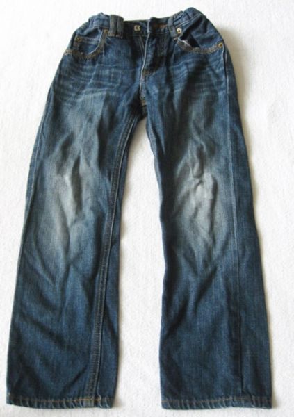 120㎝ UNIQLO ユニクロ ジーンズ デニム 長ズボン ウエストサイズ調節可拍卖