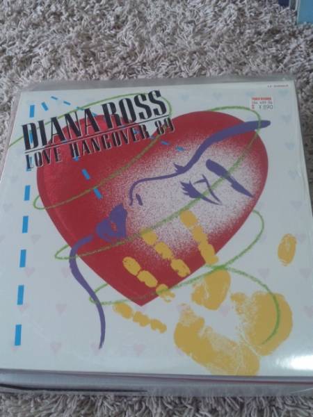 ダイアナロス【LOVE HANGOVER'89】【USA12インチ盤】 LPHY新品同様美品★ 33【送料→改定】拍卖