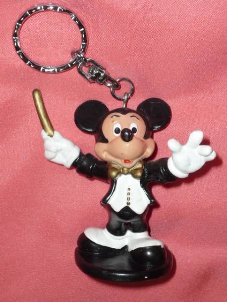 激レア!カワイイ♪ 指揮者 ミッキーマウス ソフビマスコットキーホルダー拍卖