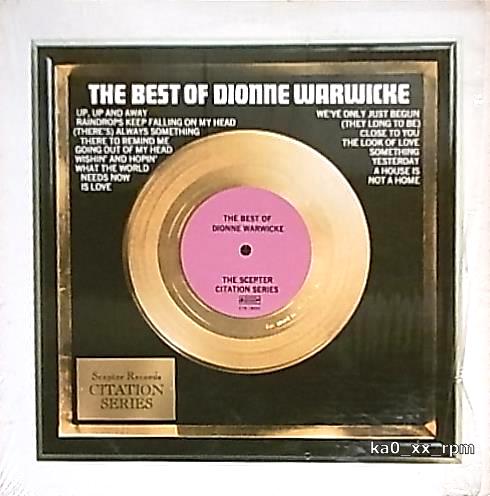 ★☆Dionne Warwicke「The Best Of Dionne Warwicke」☆★5点で送料無料!!!拍卖