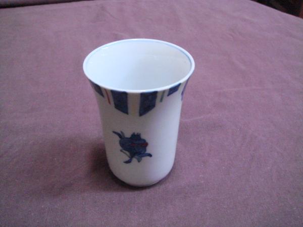 カップ 柘榴絵カップ 琥山窯 小野 祥瓷 26拍卖