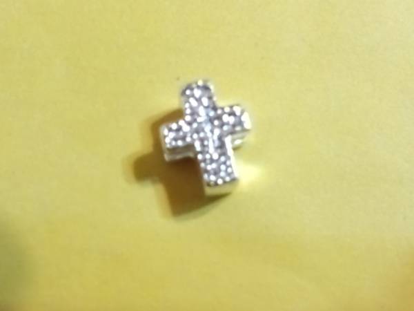 シルバー925 クロス 無垢ビーズ ゴローズ 革紐用 拍卖