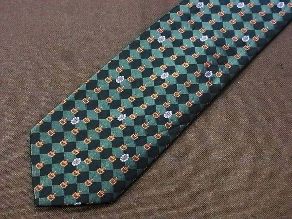 【良品】№1073●【刺繍】ボルサリーノのネクタイ●拍卖