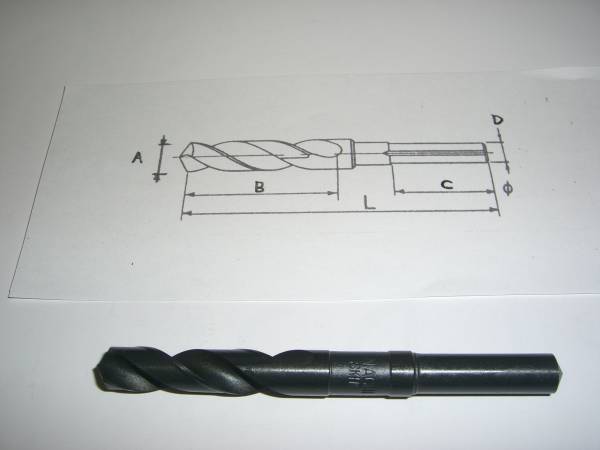 7、5mm/NACHI/ノスドリル/6型/1/4/鉄工用/鉄工ドリル拍卖