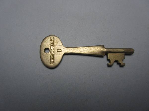 D/フロンティア箱錠/箱錠/純正/合鍵/KEY/棒キー拍卖