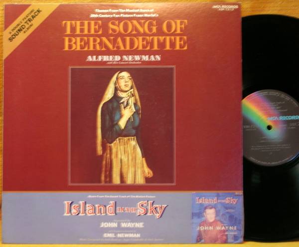 <サントラ>『聖処女|THE SONG OF BERNADETTE/男の叫び』LP拍卖