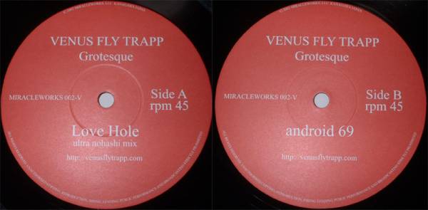 Venus Fly Trapp Love hole/Android 69 Miracleworks 2002! techno house拍卖