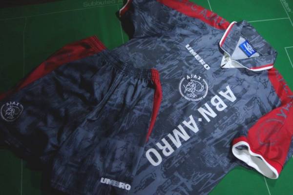 ■正規品 UMBRO 96-97 ABN-AMRO アヤックス 3rd チャンピオンズリーグ 上下セット M/M !!!■拍卖