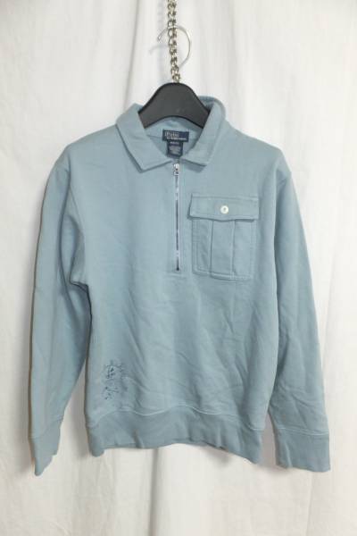 ☆☆送料無料☆☆Ralph Lauren☆襟付きジップスウェット☆ウーマンM☆10/12☆z20拍卖