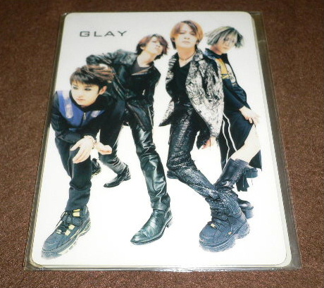 GLAY グレイ 【非売品】 ミニ下敷き 未開封2枚セット 拍卖