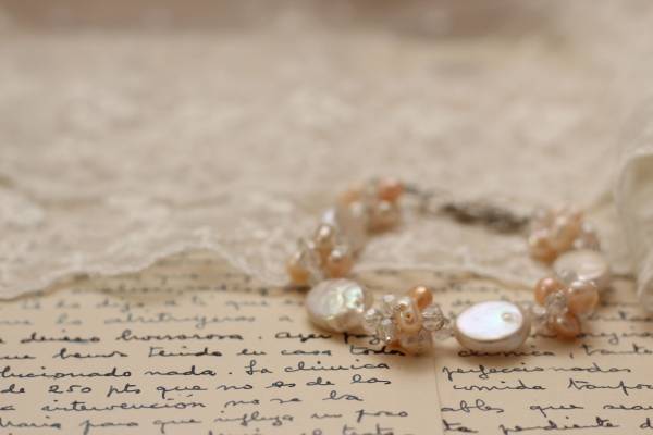 *シェル&パールブレスレットP拍卖