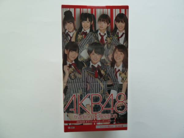 AKB48 オフィシャル トレカ ボックス 2011年 サイン ジャージカード拍卖