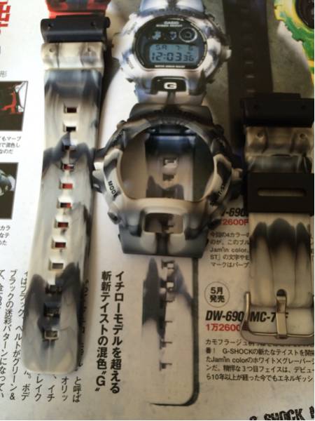 CASIO G-SHOCK DW-6900MC-7JF ジャミンカラー/カモフラ/迷彩拍卖