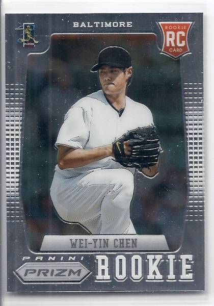 2012 Panini Prizm Wei-Yin Chen RC拍卖
