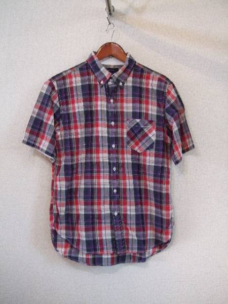 RAGEBLUEマルチカラーチェック半袖シャツ(USED)62114)拍卖