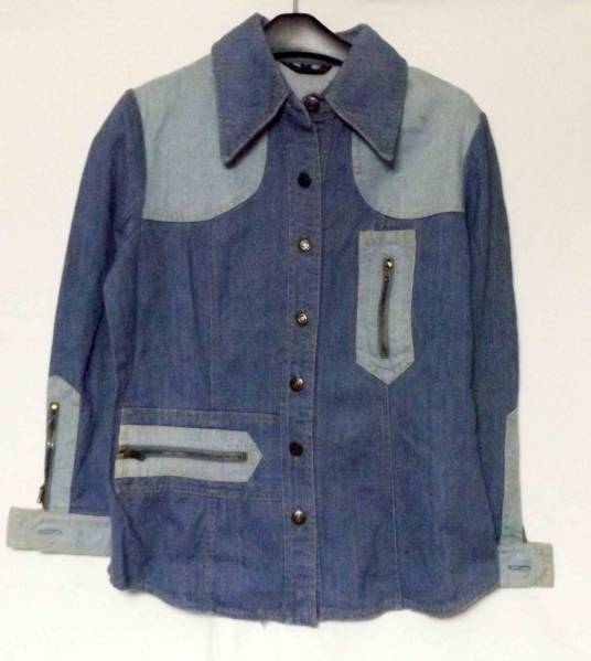 USA70'sヴィンテージ /超レトロジーンズシャツジャケット拍卖