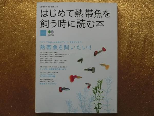 ◆はじめて熱帯魚を飼うときに読む本◆入門向け小型水槽◆拍卖