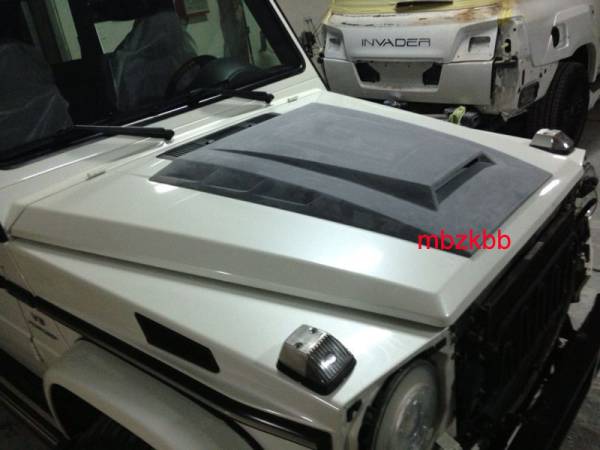 ベンツ ゲレンデ W463 AMG Gクラス ボンネットセンターダクト拍卖