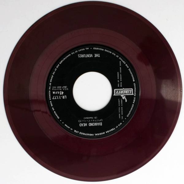 赤盤 The Ventures EP盤 DIAMOND HEAD LR-1177 送料無料拍卖