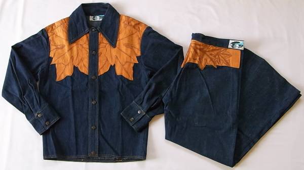 ヴィンテージ Antonio guiseppe デニム セットアップ L アントニオ ジュゼッペ拍卖