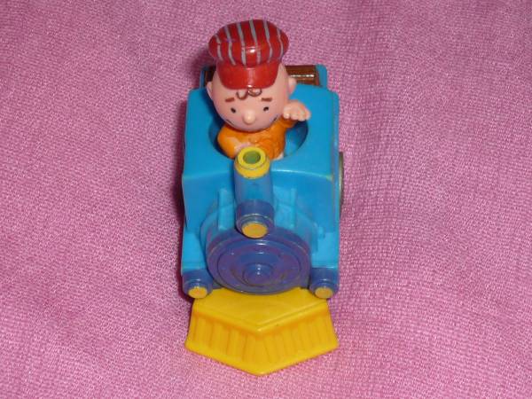 激レア!ビンテージ!スヌーピー キャラクター チャーリーブラウン 汽車拍卖