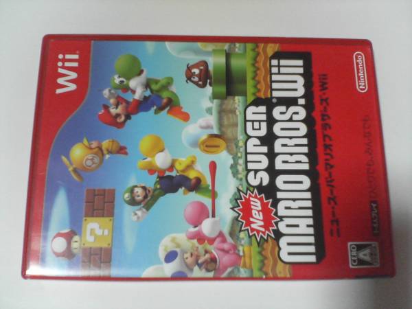 Wiiソフト Newスーパーマリオブラザーズ Wii拍卖