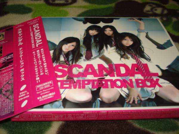 中古 初回DVD付 TEMPTATION BOX SCANDAL スキャンダル拍卖