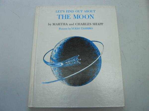 ●LET'S FIND OUT ABOUT●THE MOON●SHAPP●学習洋書絵本ソノシ拍卖