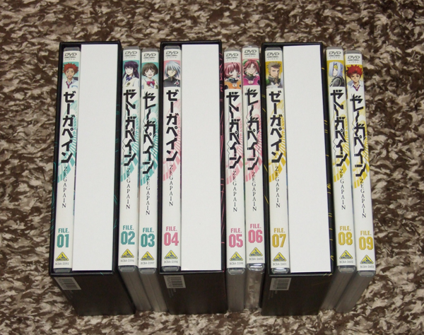 DVD ゼーガペイン 初回版 全9巻セット拍卖