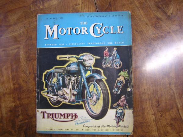 本 洋書 ザ モーターサイクル 1952年拍卖