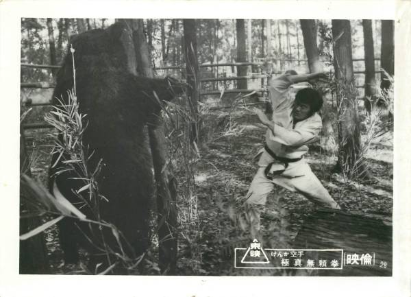 p22028千葉真一『けんか空手 極真無頼拳』スチル拍卖