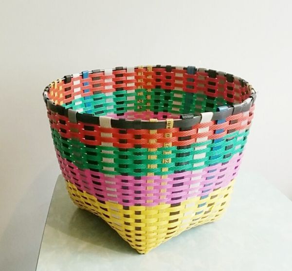 新品&即落◎カラフル☆リサイクルPPバスケットM拍卖