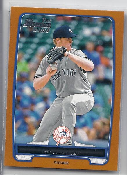 2012 Bowman Draft Ty Hensley Orange /250拍卖
