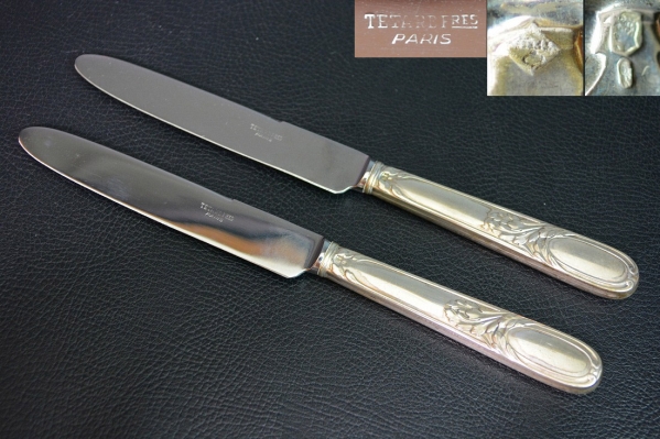 送料600円★『TETARDFRES PARIS カトラリー デザートナイフ2本』拍卖