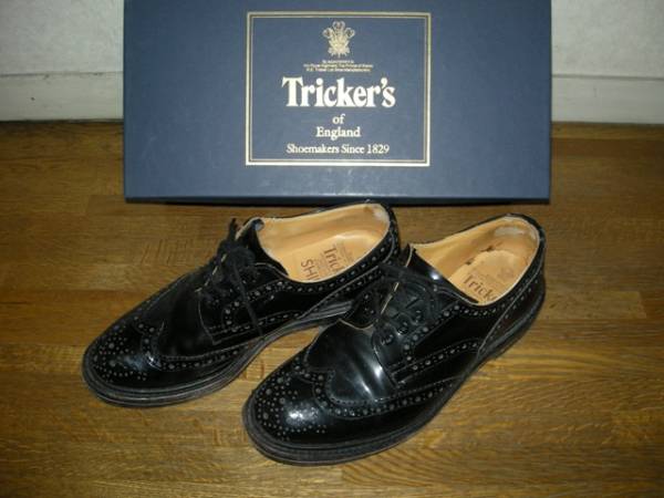 ★Trickers ×シップス★エナメルシューズ★レア物拍卖