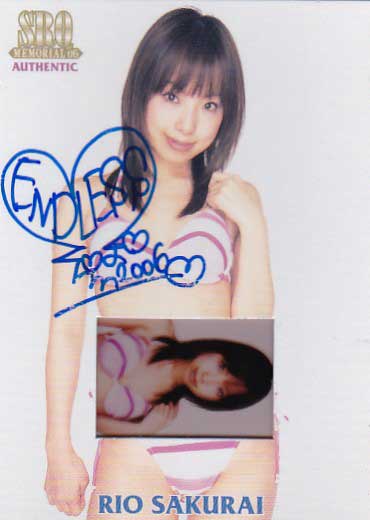 SRQ06メモリアル 桜井梨諸 5枚限定水着フィルムオート拍卖