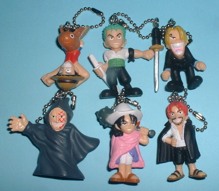 ガシャポン ワンピーススイング4 全6種セット拍卖