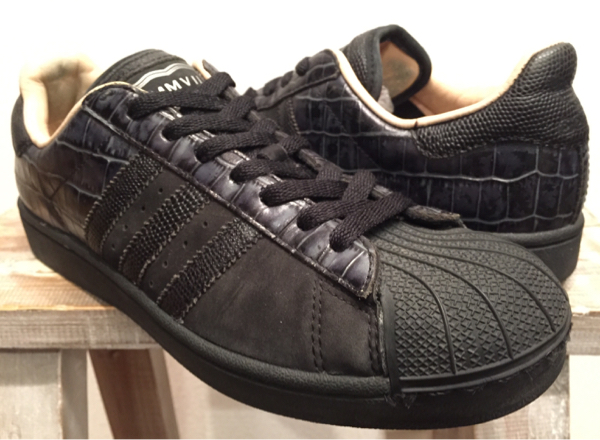 貴重 06年製 adidas super star 1 lux レザー MMVⅡ 27拍卖
