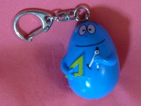 激レア!1998年 バーバパパ ソフビ製マスコットキーホルダー③バーバピカリ拍卖