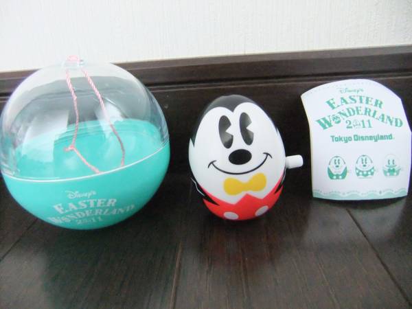 TDL ディズニーランド カプセルトイ イースター2011 エッグ ミッキー マスコット フィギュア拍卖