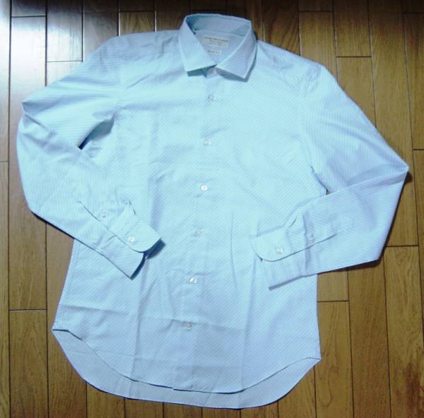 PIETRO PROVENZALE 長袖シャツ 青 39 ピエトロプロベンザーレ拍卖