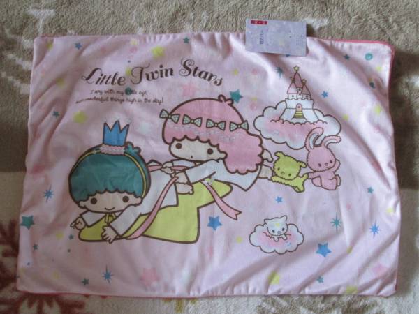 ○新品♪リトルツインスターズ枕カバーピンク43×63cm④○拍卖