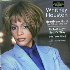 $ Whitney Houston / Heartbreak Hotel / It's Not Right But It's Okay (07822-13613-1) YYY78-1483-10-11 (123) YYY78-1483-10-11拍卖