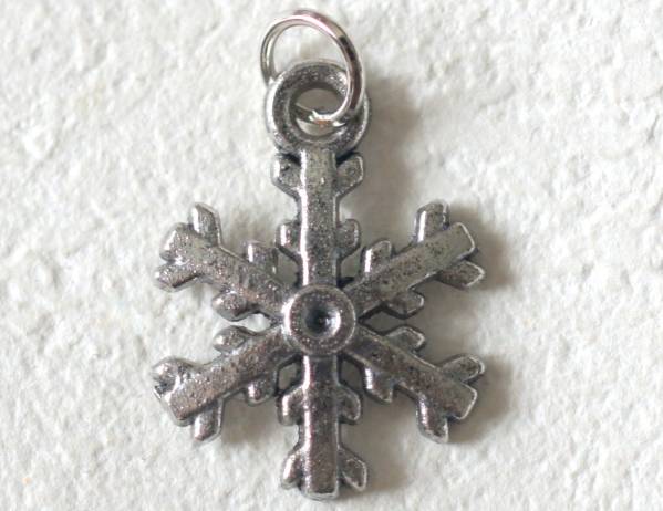 ■即決■雪の結晶6・メタルチャーム拍卖