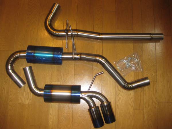 希少ゴルフ5TSI フルチタンマフラー 美音快音拍卖