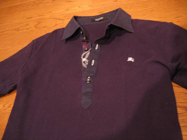 バーバリーブラックレーベル 半袖ポロシャツ 929拍卖