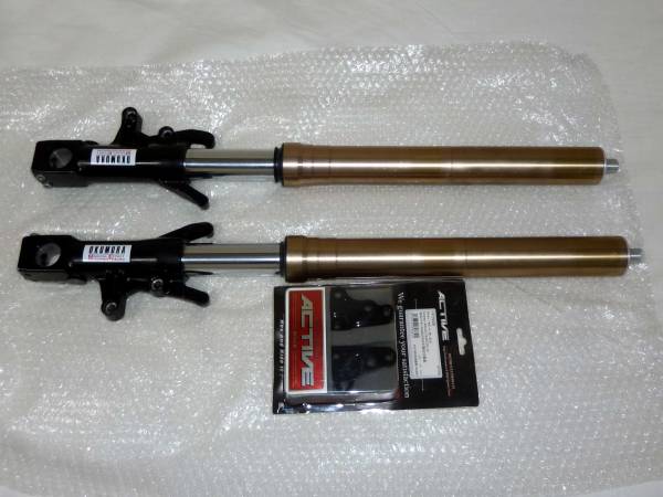 91~ZXR750 43φ倒立フロントホーク ブレンボ SP付!オクムラOH済 即決価格 Kawasaki Superbike SBK ニンジャ拍卖